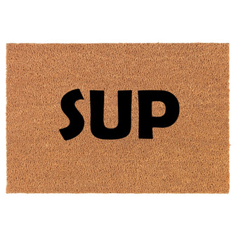 Sup Funny Coir Doormat Door Mat Housewarming Gift Newlywed Gift Wedding Gift New Home - Thegiftio UK