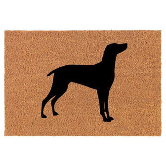 Weimaraner Coir Doormat Door Mat Housewarming Gift Newlywed Gift Wedding Gift New Home - Thegiftio UK