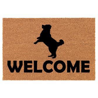 Welcome Bernese Mountain Dog Coir Doormat Door Mat Entry Mat Housewarming Gift Newlywed Gift Wedding Gift New Home - Thegiftio UK