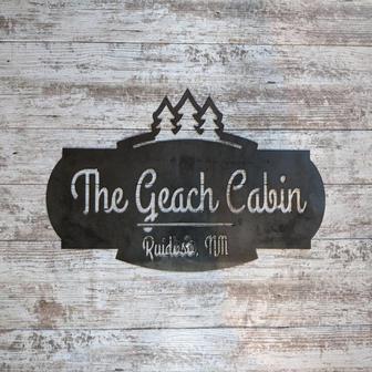Cabin Sign Tree Farm Sign Great For Your Backwoods Mountain Retreat Vacation Home! Lodge Sign Chalet Sign - Thegiftio UK
