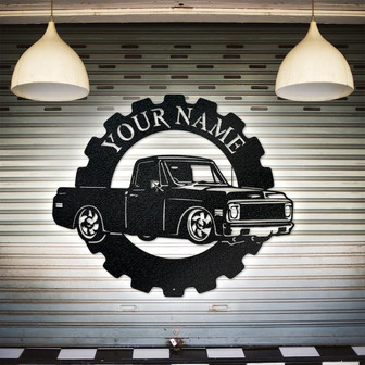 Chevy Truck Classic Car Collection Metal sign - Thegiftio UK