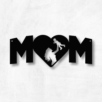 Custom Metal Mom Sign Mothers Day Gift Metal Wall Art Farmhouse Decor Home Decor Housewarming Metal Mom Sign Mothers Day - Thegiftio UK