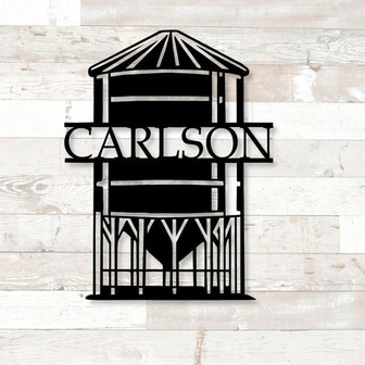 Farm Sign Personalized Family Name Sign Custom Name Sign Grain Bin Sign Custom Farm Sign Custom Metal Sign Farmhouse Sign - Thegiftio UK