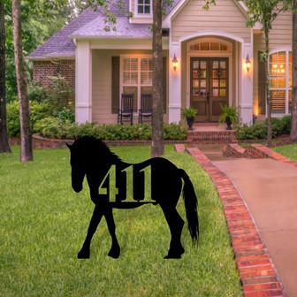Front Porch Decor Front Door Decor Porch Sign Porch Decor Front Door Sign Address Plaque House Number Sign Horse Address Sign Farm - Thegiftio UK