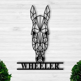 Horse Farm Metal Sign Custom Metal Sign For Farm Sign For Barn Metal Sign For A Ranch Horse Ranch Sign Horse Farm Sign Sign For Cabin - Thegiftio UK
