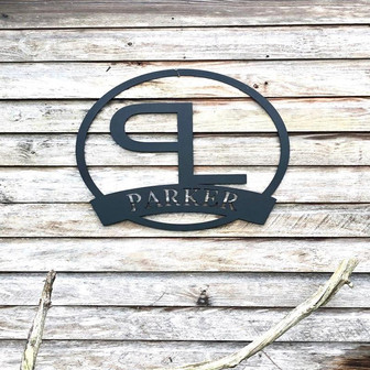 Livestock Brand Metal Wall Art Personalized Brand Sign Farm Sign Agriculture Sign Ranch Sign - Thegiftio UK