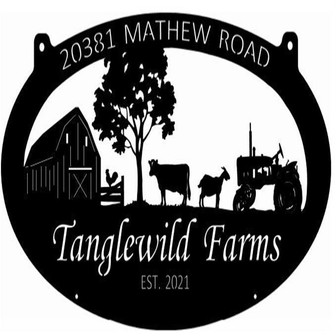 Metal Farm Sign Barn Cow Goat Tractor Sign Metal Wall Art Metal House Sign - Thegiftio UK