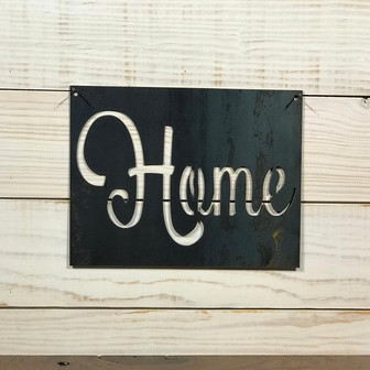 Metal Home Sign - Metal Wall Art By Precisioncut On Etsyfarmhouse Style Decor - Thegiftio UK