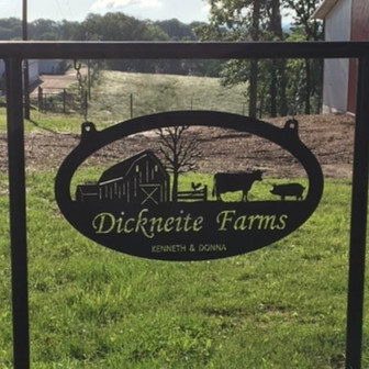 Metal Pig Cow Farm Sign Pig Barn Cow Sign Metal Wall Art Metal House Sign - Thegiftio UK