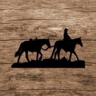 Metal Western Cowboy Sign Farmhouse Decor - Thegiftio UK