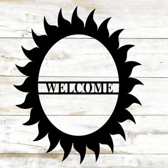 Outdoor Welcome Sign \/ Welcome Metal Word | He Is Risen Sign | Easter Wall Decor | Easter Sign | Metal Signs | Farmhouse Metal Sign - Thegiftio UK