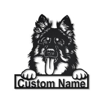 Personalized Bohemian Shepherd Dog Metal Sign Art | Custom Bohemian Shepherd Dog Metal Sign | Dog Gift | Birthday Gift | Animal Funny - Thegiftio UK