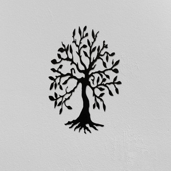Tree Of Life Metal Wall Decor Christmas Gifts Modern Rustic Wall Decor Farmhouse Metal Wall Decorhousewarming Gifts wall Hanging Decor - Thegiftio UK