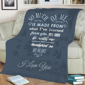 To My Friend You Will Always Be With Me Fleece Blanket Gift For Sister Birthday Gift Friend Gift For Her Gift Home Decor - Thegiftio UK