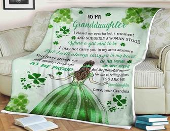 To My Granddaughter, But I Will Always Carry You In My Heart,Love Your Grandma,Gift For Granddaughter Family Home Decor - Thegiftio UK