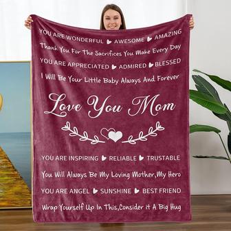 Grandma Gifts - Great Grandma Blanket from Granddaughter Grandson, for Valentines Day Birthday Mothers Day Christmas - Thegiftio UK