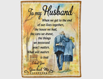 To My Husband Blanket, Gifts For Husband, Wedding Blanket, From Wife Family Home Decor Bedding Couch Sofa Soft - Thegiftio UK