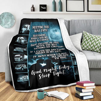 To My Husband Blanket From Wife, If I Ever Did Anything Right In my Life It Was When I Gave My Heart - Thegiftio UK