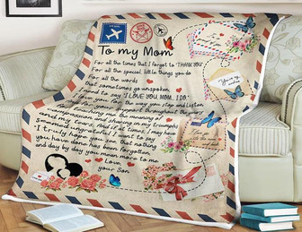 To My Mom For All The Times That I Forgot To Thank You For All The Special Little Things, Gift For Mom Family - Thegiftio UK