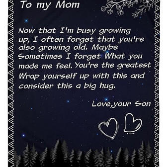 To My Mother You Are The Greatest Fleece Blanket Gift For Family,Birthday,Parents,Mother,Mom Gift Home Decor and Comfy - Thegiftio UK