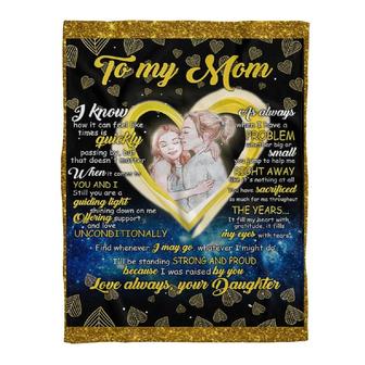 To My Mother You Are A Guiding Light Shining Down On Me Fleece Blanket Gift For Family,Birthday,Parents,Mother,Mom Gift - Thegiftio UK