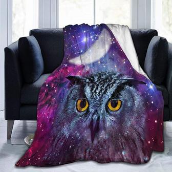Owl Blanket Cute Blankets for Kids Soft Throw Blanket Owl Gifts for Owl Lover - Thegiftio UK