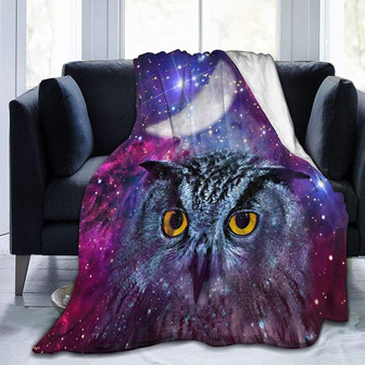 Owl Blanket Cute Blankets for Kids Soft Throw Blanket Owl Gifts for Owl Lover - Thegiftio UK