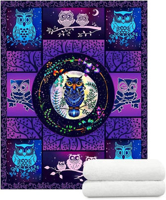 Owl Blanket Owl Gifts for Owl Lovers Women Super Soft Owl Throw Blankets for Bed Sofa and Couch - Thegiftio UK
