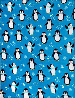 Penguin Throw Blanket, Adorable Penguins Blanket for Adults, Kids, Girls, and Boys, Penguin Fleece Blanket Warm Cozy and Fuzzy for Bed Couch and Sofa - Thegiftio UK