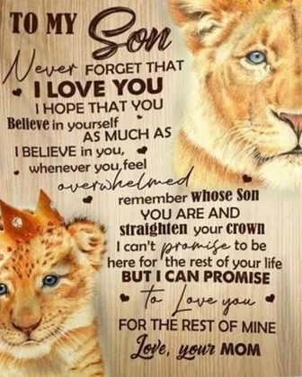 To My Son Remember Who Son You Are Premium Fleece Blanket Gift For Son Home Decor Bedding Couch Sofa Soft And Comfy Cozy - Thegiftio UK