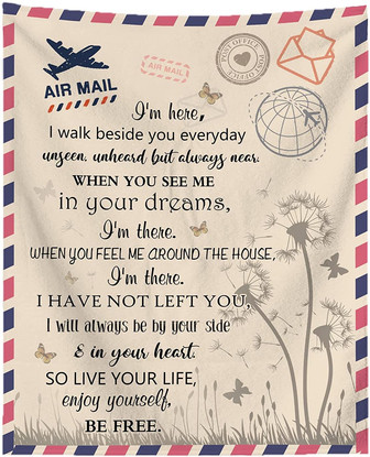 Bereavement Gifts Blanket - Memorial Gifts for Loss of Mother Father- Condolence Gifts Sympathy Gift Remembrance Gifts Throw Blanket - Thegiftio UK