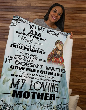 Blanket - To My Mexican Mom Fleece Blanket - Gift For Mom Gift For Christmas, Home Decor Bedding Couch - Thegiftio UK