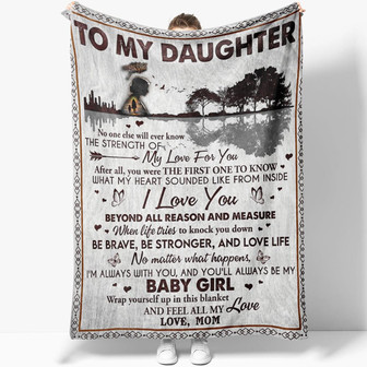 Blanket Gift For Daughter, I Will Always Love You Blanket, Gift From Mom - Thegiftio UK