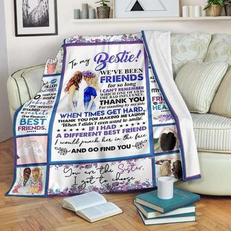 Blanket - To My Friend Fleece Blanket We Are Bestie Friends - Gift For Friend Gift For Christmas, Home Decor - Thegiftio UK
