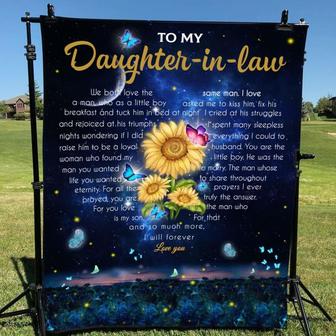 Blanket Mother-In-Law To Daughter-In-Law We Both Love The Same Man - Thegiftio UK