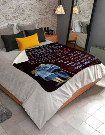 Blanket - To My Wife You Are My One And Only Fleece Blanket | Gift For Wife Gift For Christmas, Home Decor - Thegiftio UK
