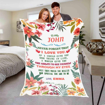Blankets- "How Special You Are To Me" Personalized Blanket For Couple, Gift For Wife, Christmas Blanket, Valentine, Wedding, Anniversary - Thegiftio UK