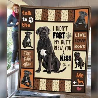 Cane Corso Dog Fleece Blanket Throw Blanket Christmas Throw Blanket - Thegiftio UK