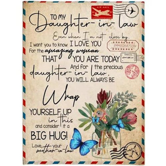 To My Daughter-in-law, Even When I'm Not Close By, Gift From Mother-in-law Gift For Christmas, Home Decor - Thegiftio UK