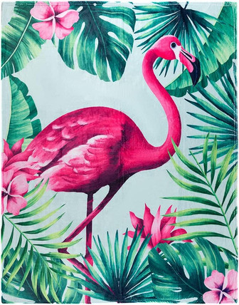 Flamingo Throw Blanket, Adorable Super-Soft Extra-Large Flamingo Blanket for Girls, Teens, Women, and Kids, Cute Fleece Flamingo Blanket - Thegiftio UK