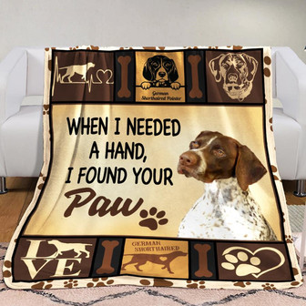 German Shorthaired Pointer Dog Fleece Blanket Throw Blanket Christmas Throw Blanket - Thegiftio UK