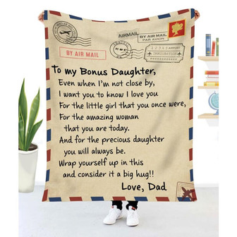Gift For Daughter Even When I'm Not Close By I Want You To Know I Love You - Blanket - Thegiftio UK