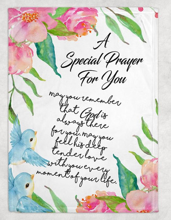 Healing Message Blanket, A Special Prayer For You Blanket - Thegiftio