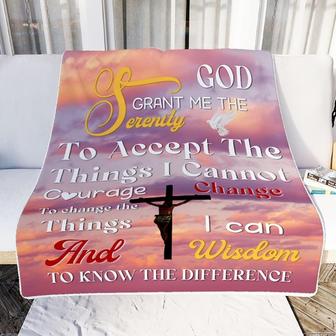 Jesus Blanket Christian Throw Blanket, Healing Soul Inspirational Thoughts Throw Blanket, Bible Verse Religious Gifts with Positive Energy - Thegiftio UK