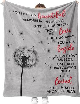 Memorial Throw Blanket for Loss of Mother and Father, I Know You are Always There - Thegiftio UK