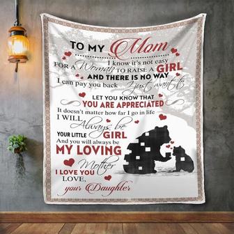 To My Mom Blanket I Just Want To Let You Know That You Are Appreciated I Love You Blanket - Thegiftio UK