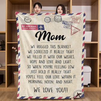 Gifts for Mom from Daughter Son - Birthday Gifts for Mom Throw Blankets - Thegiftio UK