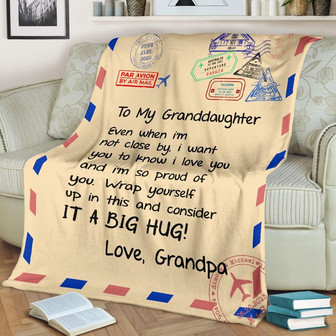 Par Avion By Air Mail To My Granddaughter Even When I'm Not Close By I Want You To Know I Love You Big - Thegiftio UK