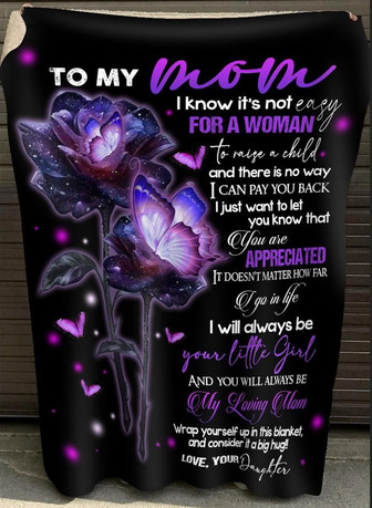 Special blanket for Mom Fleece Blanket Gift For Mother Mother’s Day Blanket, Gift For Mom, Mothers Day Gift,Mom Blanket Gift - Thegiftio UK