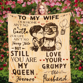 To My Wife Blanket for Wife Birthday Gifts from Husband Romantic I Love You Gifts for Her Christmas Wedding Valentines Day Blanket Travel Blanket - Thegiftio UK
